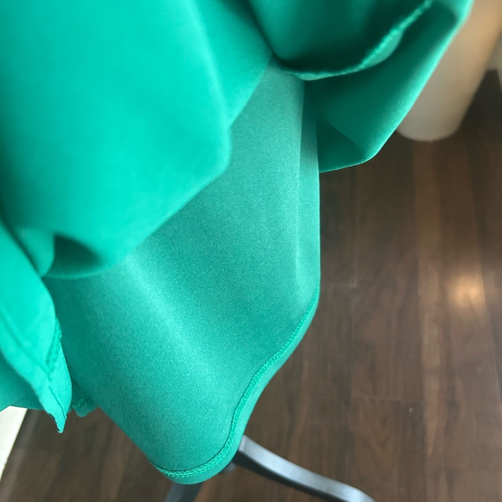 Lulu's Emerald Green Halter Swing Mini Dress - Picture 5 of 5